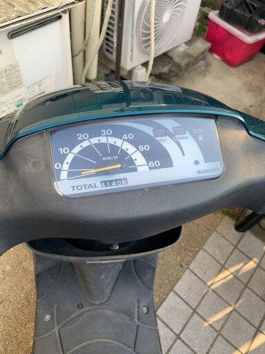 お話し中 suzuki Lets2 2スト グリーン スズキ レッツIIスタンダード
