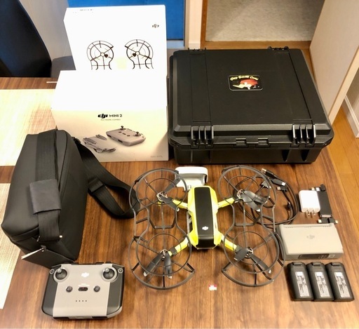 dji mini2 fly more combo、Lykusハードケース付き