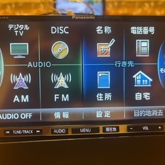 パナソニックナビ　CN-240D 特に問題も無く実働品です。一度タッチパネルとアンテナヒューズ交換の修理をしています
