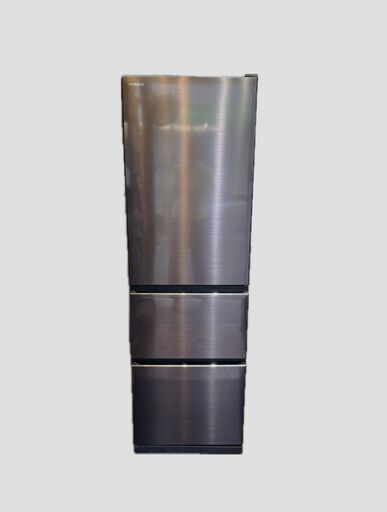 2021年製　美品  HITACHI 日立  3ドア 冷凍冷蔵庫  自動製氷 幅54cm  まんなか野菜