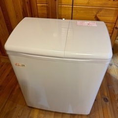 売却済み(美品・お近くは配達無料)日立二層式洗濯機 PS-