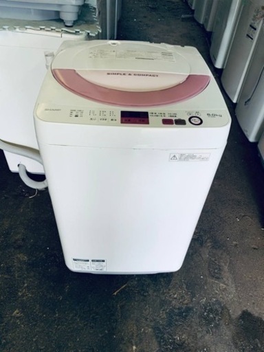 シャープ全自動電気洗濯機 ES-GE6A-P