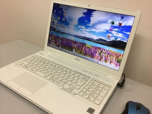 【美品】「富士通」ノートパソコン Win11 最新office2021付属 管理No18