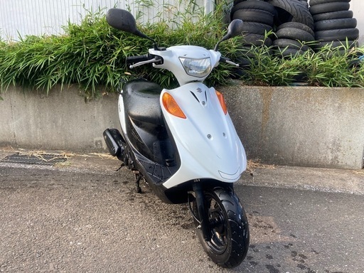 軽整備済み‼️ アドレスv125 白　希望があればボックス付けます　配送可能　現車確認可能