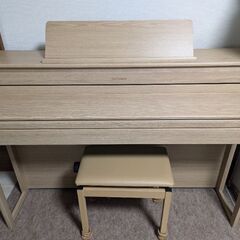 超美品 Roland 電子ピアノ 2020年 HP704-LAS ライトオーク調