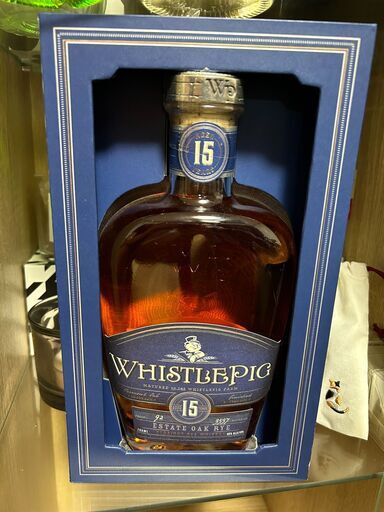 【WhistlePig】ホイッスルビッグ 15年 エステートオーク・ライ 700ml