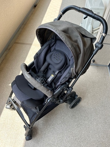 【おまけ充実】コンビ　AB型ベビーカー　2021年モデル　カーキ