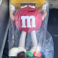 m&m's エムアンドエムズ ディスプレイ 置物 レッド 店舗什器フィギュア 赤
