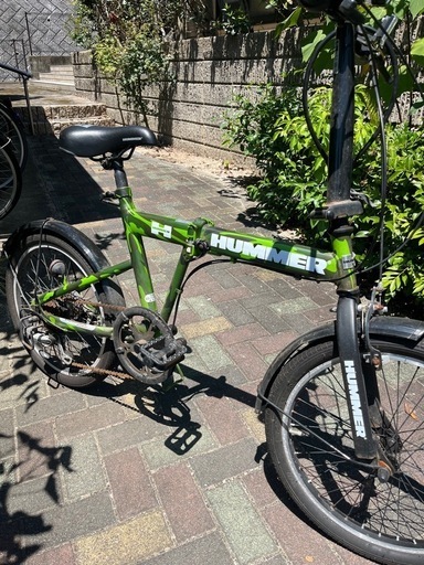 ハマー　折りたたみ式　自転車