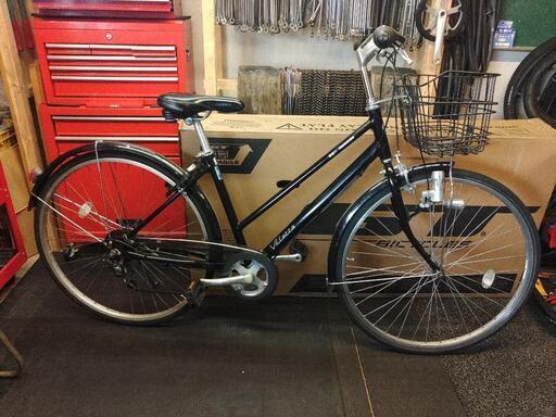 中古自転車　ブリヂストン　ヴィレッタ　27インチ　外装6段シフト　しっかり整備済