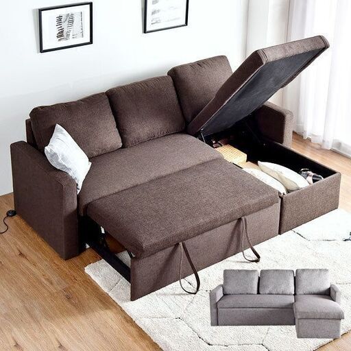 IKEA  L字形ソファー