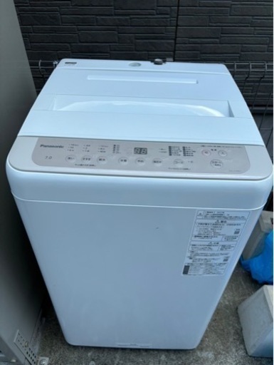 Panasonic 洗濯機　7kg 2022年式　10,000円