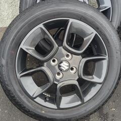最終値下げ！　スズキ純正アルミ タイヤ付き 夏タイヤ　16インチ 4穴 5J ブリヂストン エコピア 175/60R16 2021年製 中古　クロスビー　