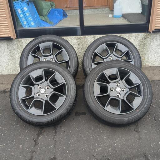 最終値下げ！　スズキ純正アルミ タイヤ付き 夏タイヤ　16インチ 4穴 5J ブリヂストン エコピア 175/60R16 2021年製 中古　クロスビー