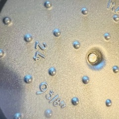 未使用品　staub ストウブ 「 ピコ ココット ラウンド バジルグリーン 24cm 」 大きい 両手 ホーロー 鍋 IH対応 