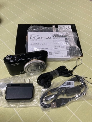 デジカメ　デジタルカメラ　CASIO HIGH SPEED EXILIM EX-ZR4100