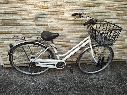 中古自転車 3段変速 26インチ LEDオートライト 軽整備済み 防犯登録対応 町田市 相模原市 MM368