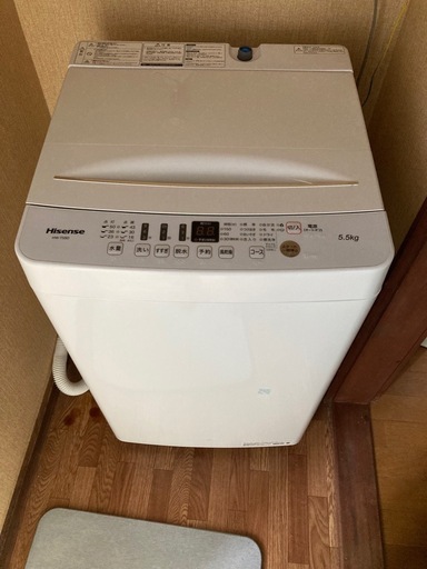 本日限定ハイセンス洗濯機