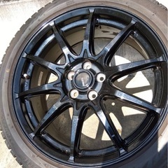 G-speed 17インチホイール スタットレスタイヤ付 215/45R17