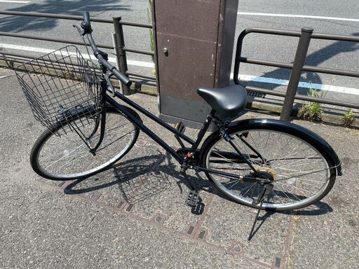 自転車　No.1318　ブラック　27インチ　affiche　【リサイクルショップどりーむ天保山店】
