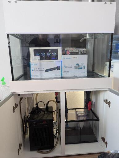 オーバーフロー水槽　セット出品　90cm水槽