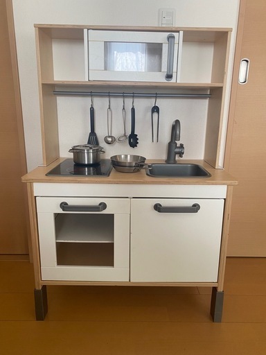 IKEA キッチンセット(スツール\u0026鍋、説明書付)
