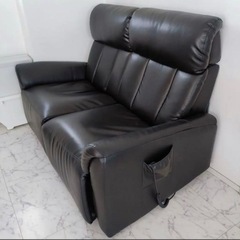 【ニトリ】2人がけ　電動リクライニングソファ