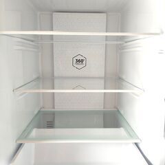 送料設置無料☆326L冷凍冷蔵庫 ハイアール 2021年製 ノンフロン 大容量 スマートデザイン JR-XP1F33A【美品中古品】熊本県内限定☆送料設置無料※離島不可