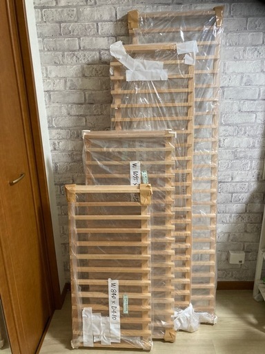 木製格子4つセット