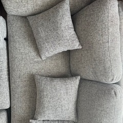 カウチソファー　max6人掛け　購入希望の方値下げ相談承ります