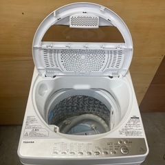 東芝 全自動洗濯機 AW-7G8 7kg 2020年製 浸透パワフル洗浄 中古品 中古家電 