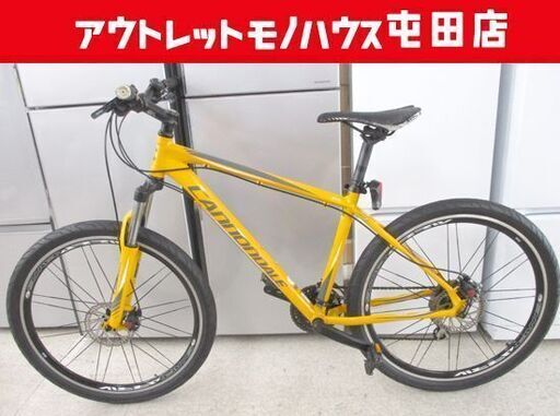 キャノンデール TRAIL6 マウンテンバイク 26x1.95 Cannondale 自転車 イエロー系 MTB 札幌市北区屯田
