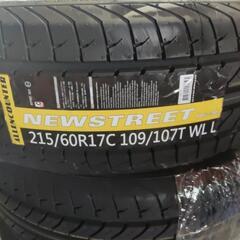 オーレンカウンター ニューストリート 215/60R17 4本セット ハイエース 