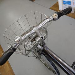 J302★ﾌﾚｰﾑ割れ有り★軽快自転車★ﾌﾞﾘﾁﾞｽﾄﾝ★ｱﾙﾍﾞﾙﾄ★内装5段★LEDオート★27ｲﾝﾁ