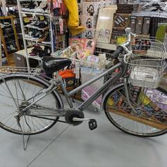 J302★ﾌﾚｰﾑ割れ有り★軽快自転車★ﾌﾞﾘﾁﾞｽﾄﾝ★ｱﾙﾍﾞﾙﾄ★内装5段★LEDオート★27ｲﾝﾁ