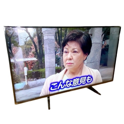 panasonic 49型 LED 4K USB 外付けHDD Youtobe テレビ 2017年製 TH-49EX600