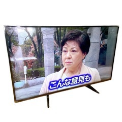 ?panasonic 49型 LED 4K USB 外付けHDD Youtobe テレビ 2017年製 TH-