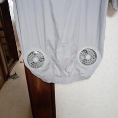 空調服になります。まだ試着しただけなのでとてもきれいです。今からの