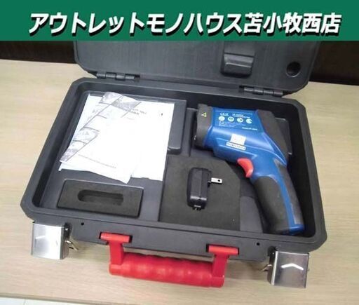 CEM 赤外線ビデオ温度メーター (－50℃-1000℃) DT-9860 中古 現状渡し ケース付き 苫小牧西店
