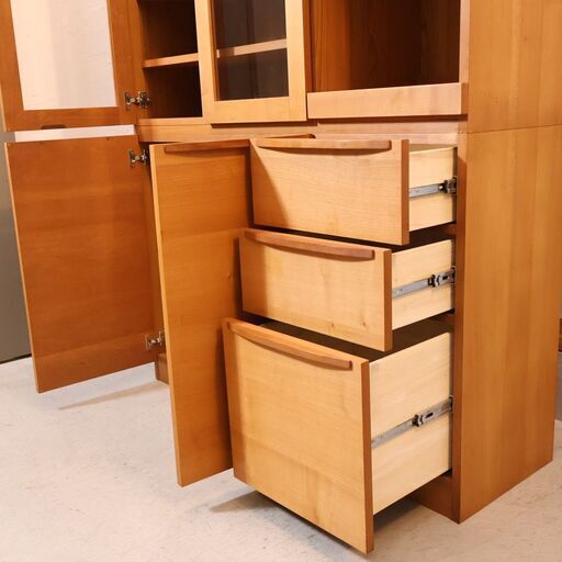 unico オープンシェルフ チェリー材 unico ジーン GENE オープン