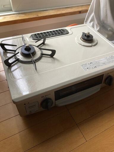 美品　KG34NPCBR リンナイ　プロパン用ガスコンロ Rinnai ガステーブル LPガス用