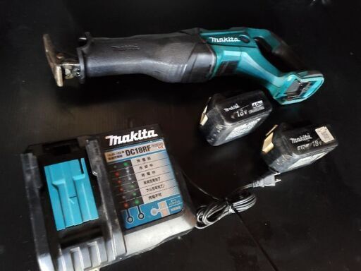 先程売れました。マキタ XRJ04 レシプロソー 18V 充電式 MAKITA  動作品