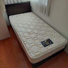 シモンズシングルベッド＆マットレス