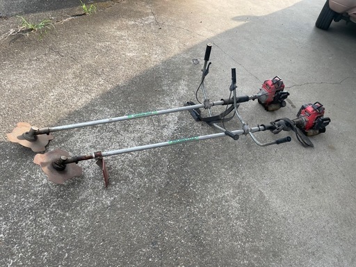 お値段のご相談があればご連絡下さい　草刈機　カワサキ　TG24 TG33 ジャンク