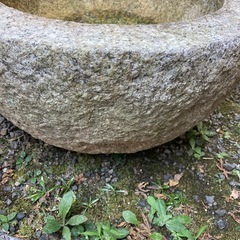 庭石、石うす