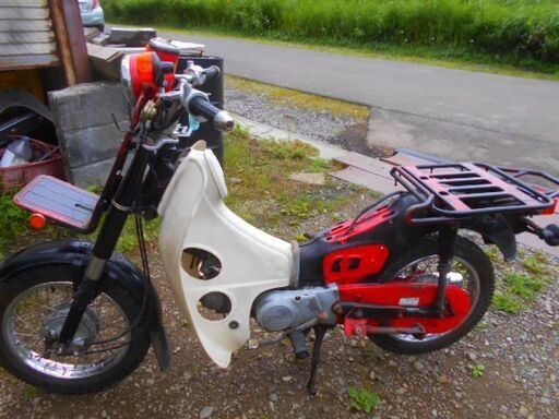 郵便カブMD50（12V)タンク欠品書付き、引取り限定になります。