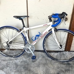 ルイガノロードバイクSHIMANO.SORAコンポ18段新品部品多数