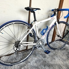 ルイガノロードバイクSHIMANO.SORAコンポ18段新品部品多数