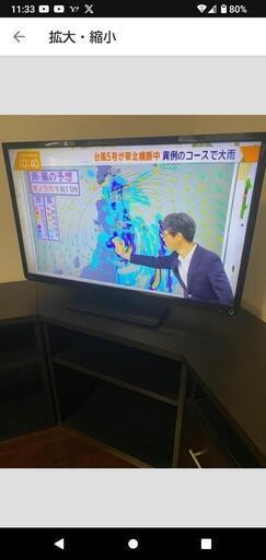 TOSHIBA  REGZA 32V型 ハイビジョンLED液晶テレビ＆テレビ台セット❗️✨USB外付けHDD録画対応✨