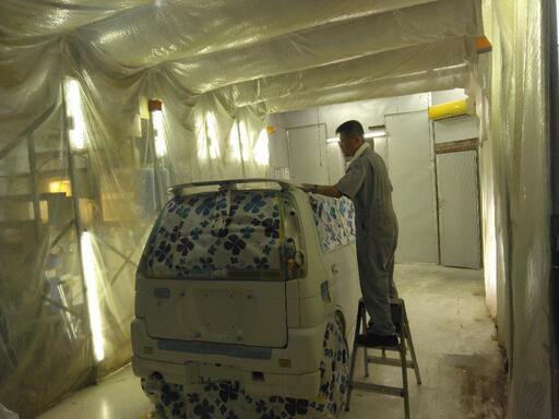 レンタル板金塗装ブースを利用してご自身で板金塗装してみませんか  